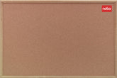 Nobo Classic Cork Noticeboard Oak Wood Frame 600x900mm 37639003 DD